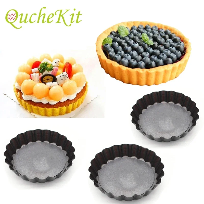Tart Pan Loose - Conjunto de 6 Formas Antiaderentes para