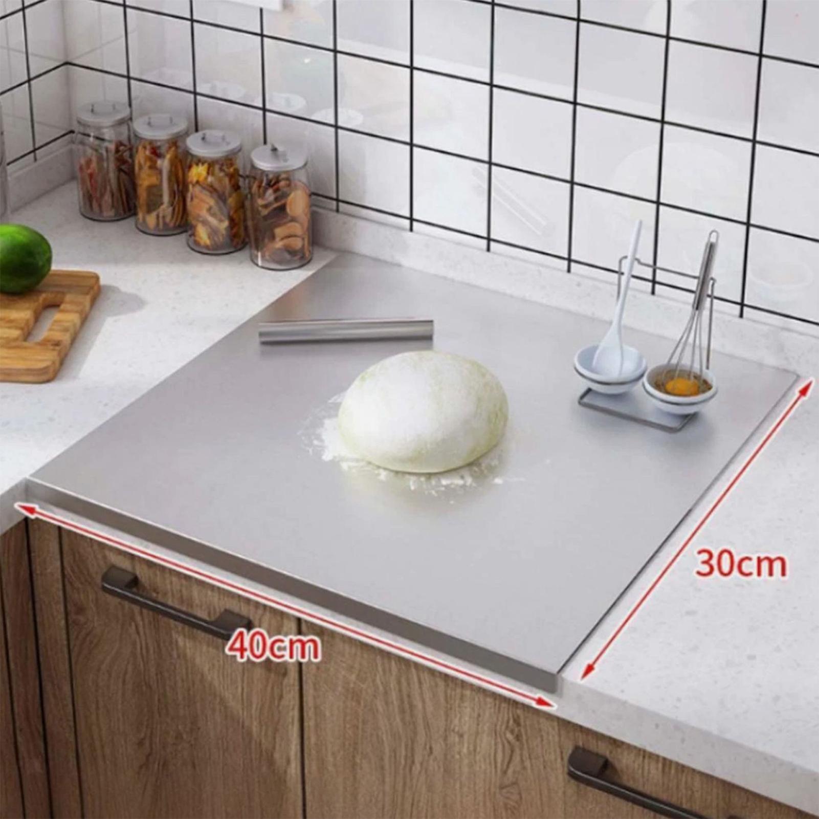 Kitchen Tools For Baking - Tábua de Corte de Aço Inoxidável