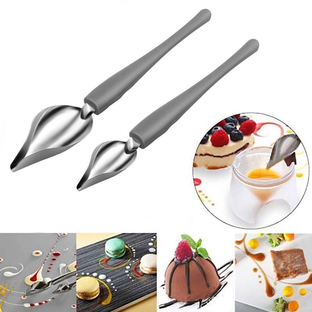 Kitchen Baking Drawing - Colher de Aço para Pintura Artística,
