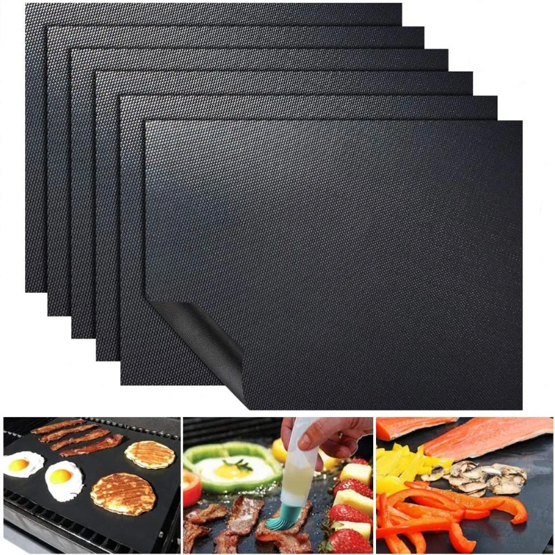 Super Kitchen Baking Mat - 5 pçs encaixotado 33x40x0.2mm churrasco esteira