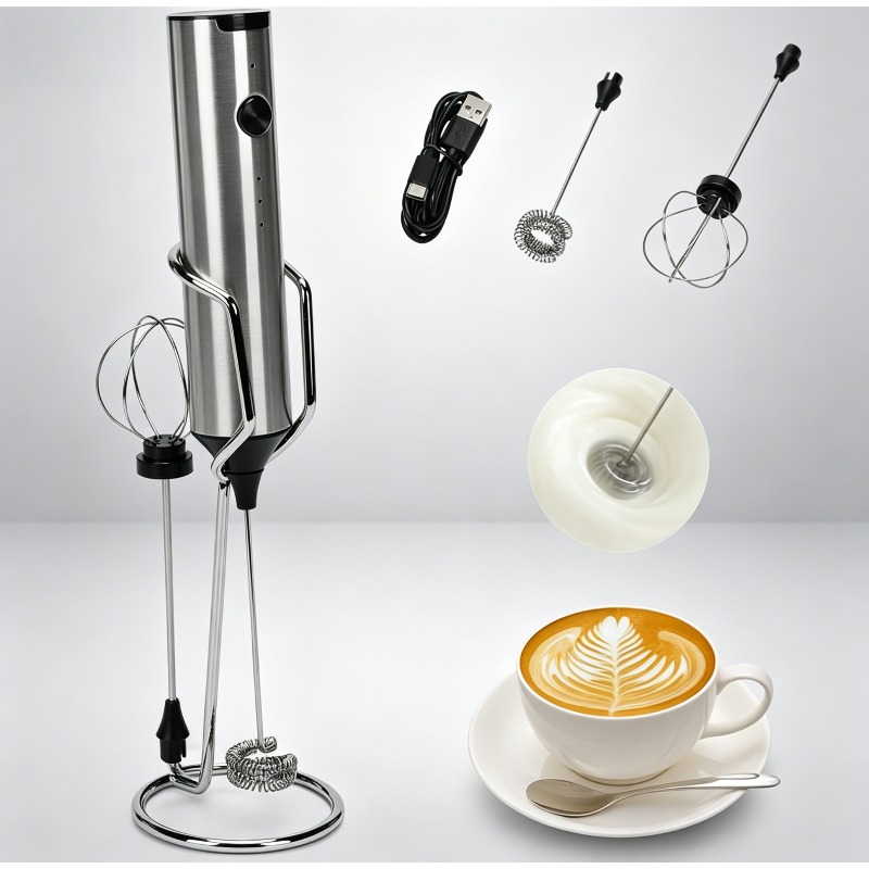Kitchen Baking Blender - Batedor Elétrico Recarregável com Carregamento USB,