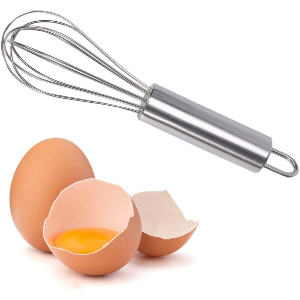 Mini Kitchen Baking - Batedor Mini de Aço Inoxidável de
