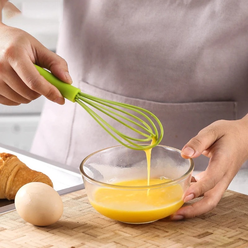 Kitchen Baking Blender - Mini batedor de ovos de silicone