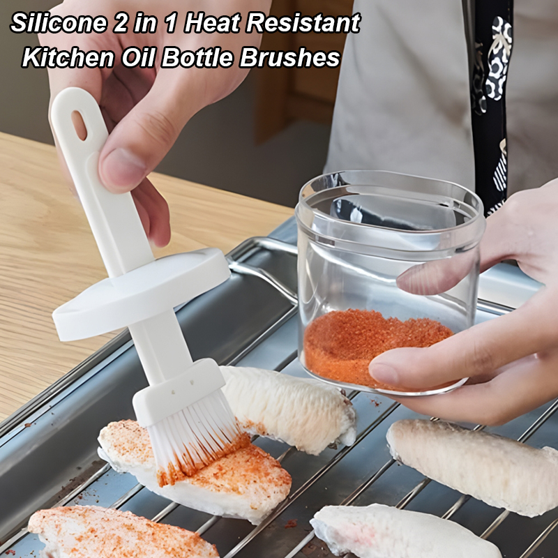 Kitchen Baking Brush - Pincel de Silicone 2 em 1