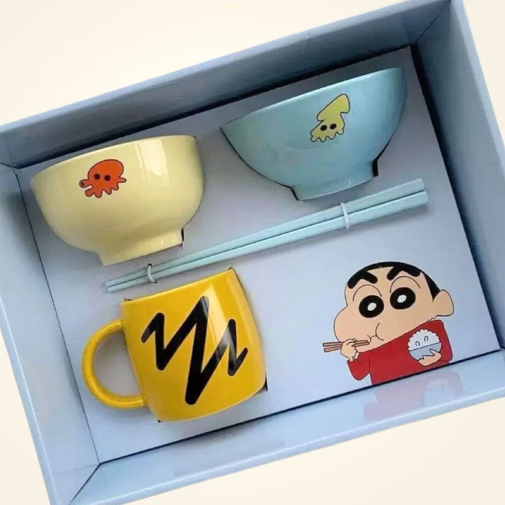 Kitchen Baking Gifts - Conjunto de Louça de Cerâmica Crayon