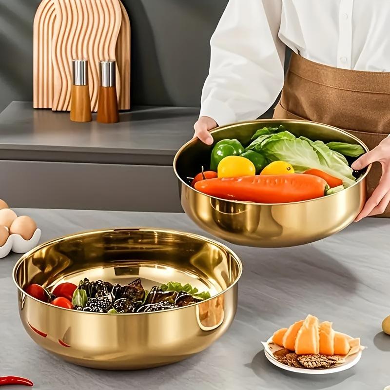 Commercial Kitchen For Baking - Nova Tigela de Mistura em Aço