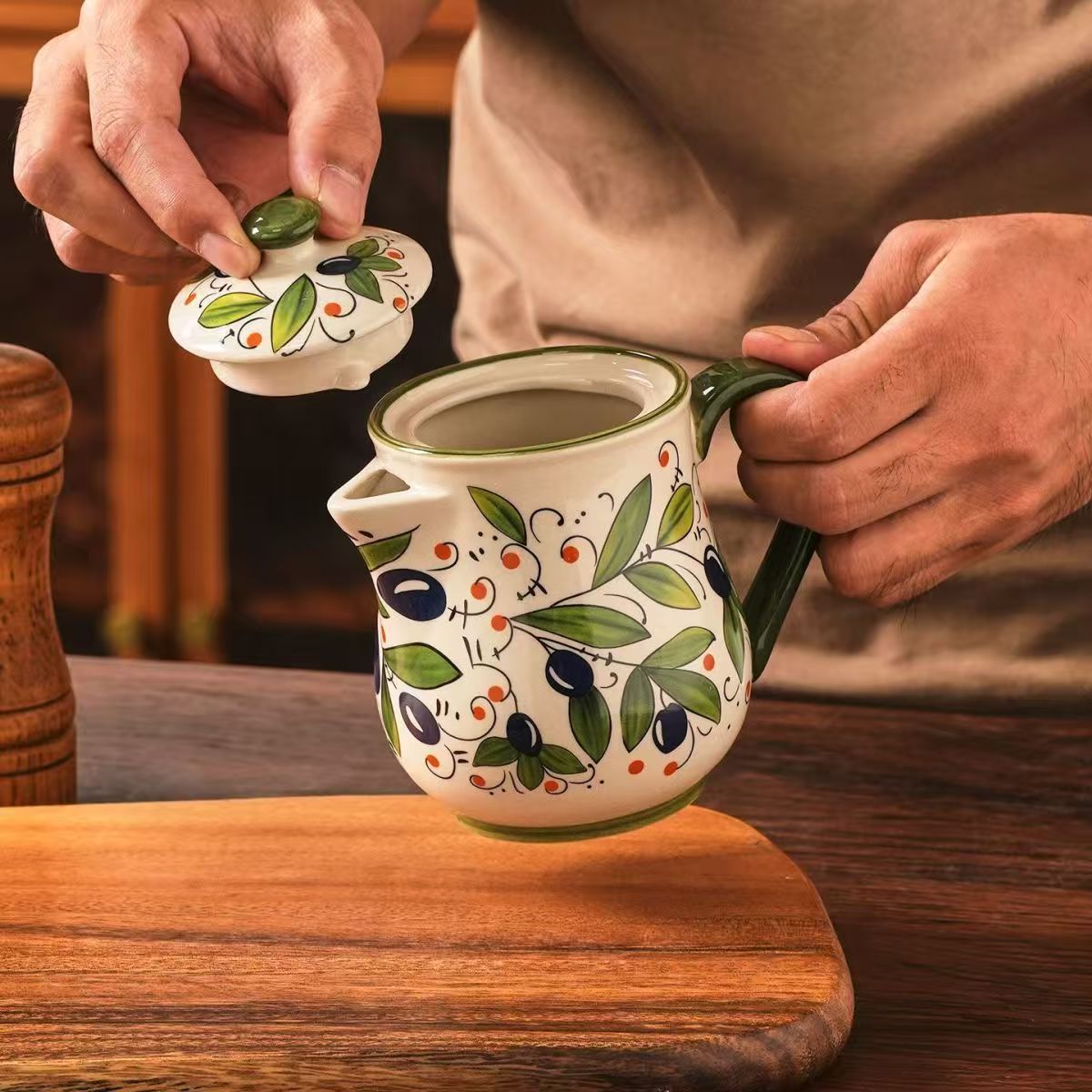 Kitchen Queen - Pote de óleo de flor de