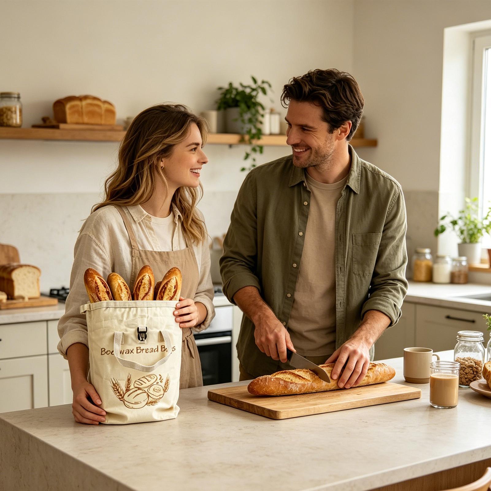Kitchen Baking Storage - Saco de fermento natural multifuncional reutilizável,