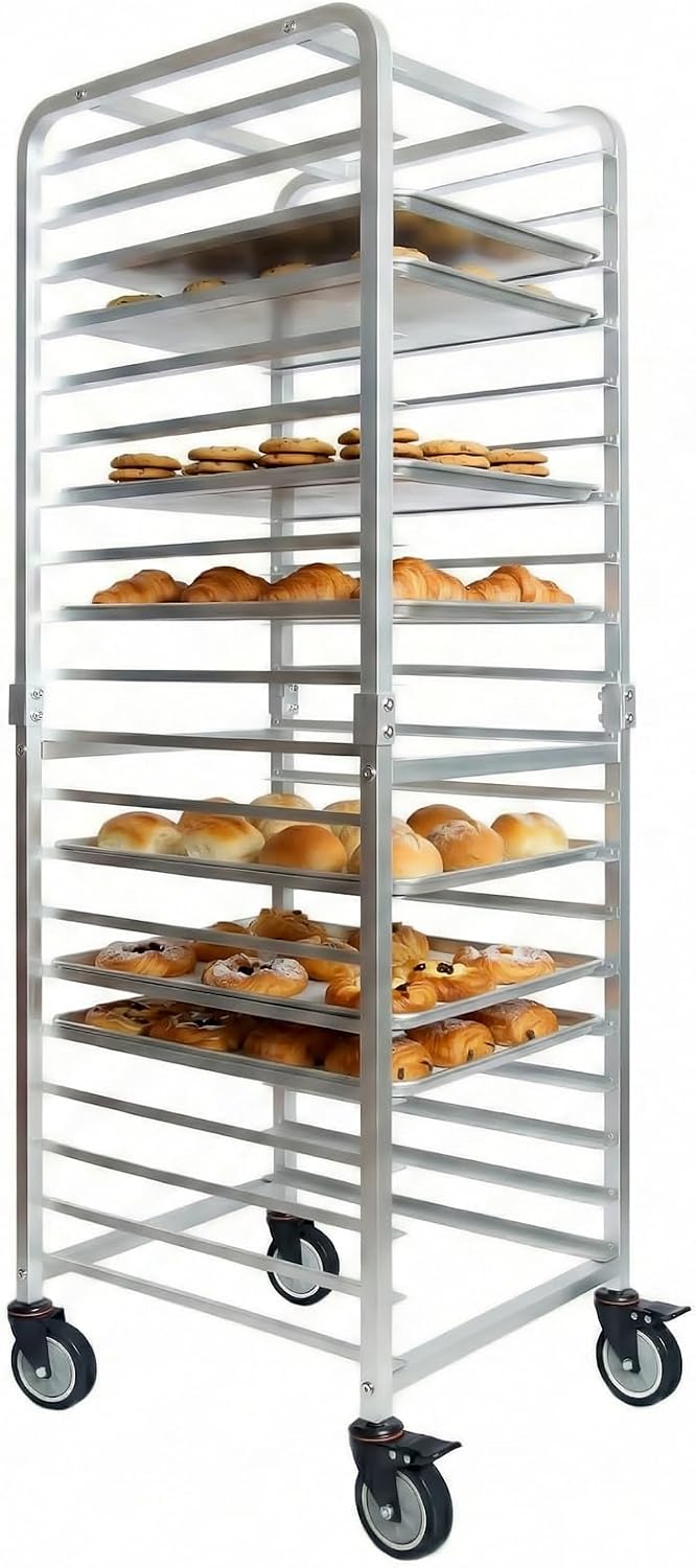 Commercial Kitchen For Baking - Carrinho de Resfriamento Móvel para Padaria