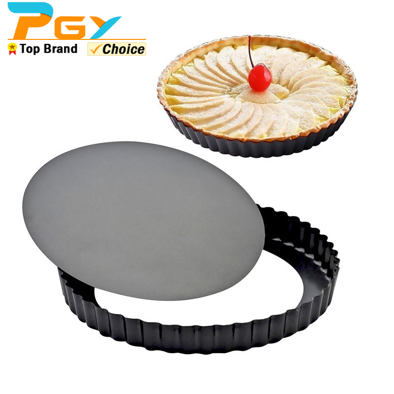 Tart Pan Loose - Forma Redonda Antiaderente para Torta, Quiche