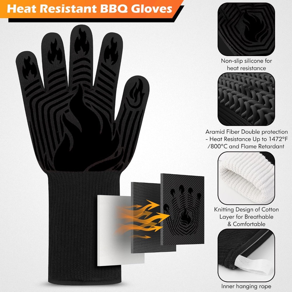 Kitchen Baking Cooking - Luvas para Churrasco, 1472 ° Luvas