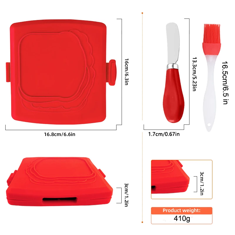 Conjunto de 3 peças para sandu - Kitchen Baking Brush avaliação e preço