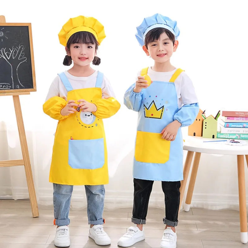 Conjunto de 3 Aventais Infanti - Kitchen Baking Drawing avaliação e preço