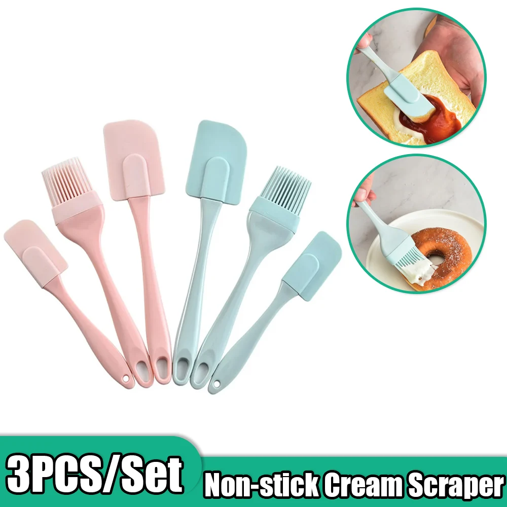 3 pçs antiaderente silicone cr - Kitchen Baking Brush avaliação e preço