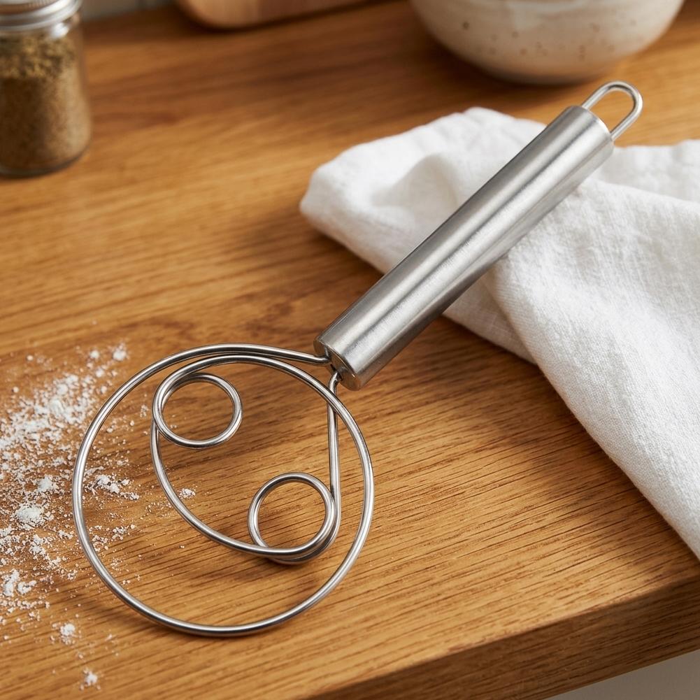 Batedor de Massa de Aço Inoxid - Kitchen Baking Blender avaliação e preço