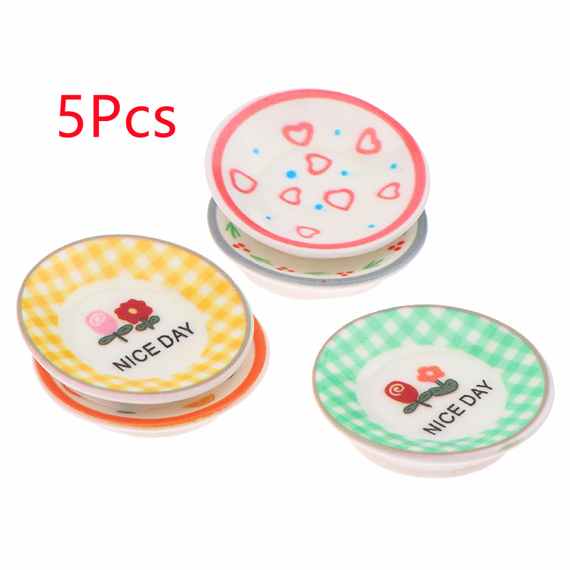 5 pçs 1/12 casa de bonecas min - Kitchen Baking Storage avaliação e preço
