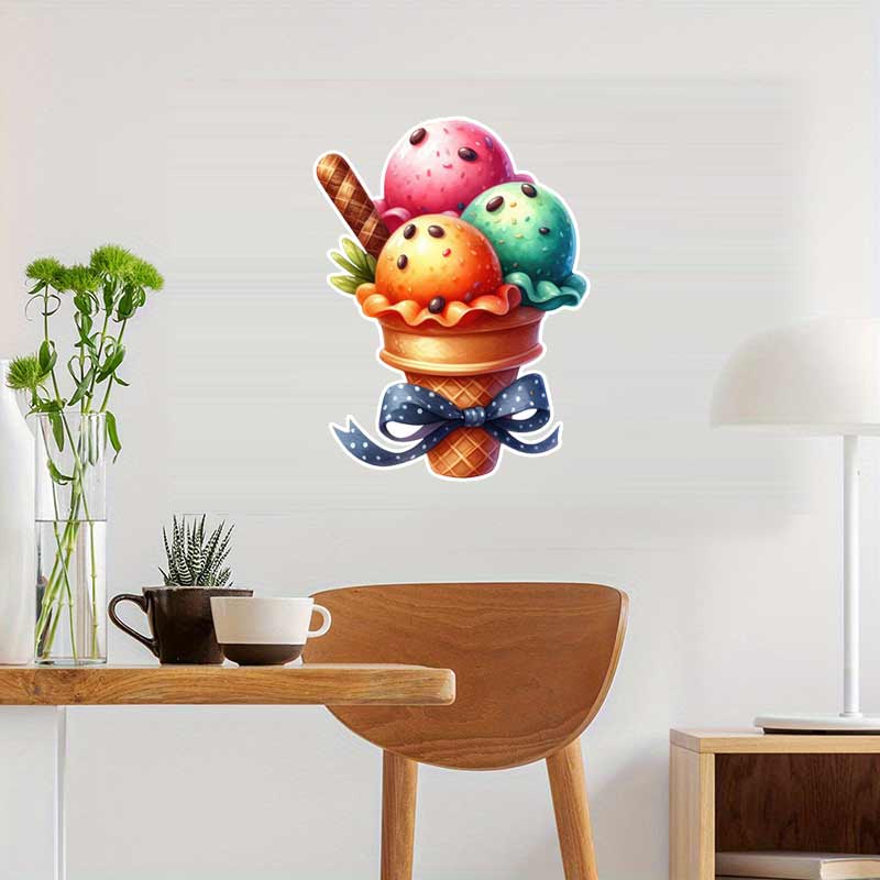 Verão sorvete adesivos de pare - Kitchen Queen avaliação e preço