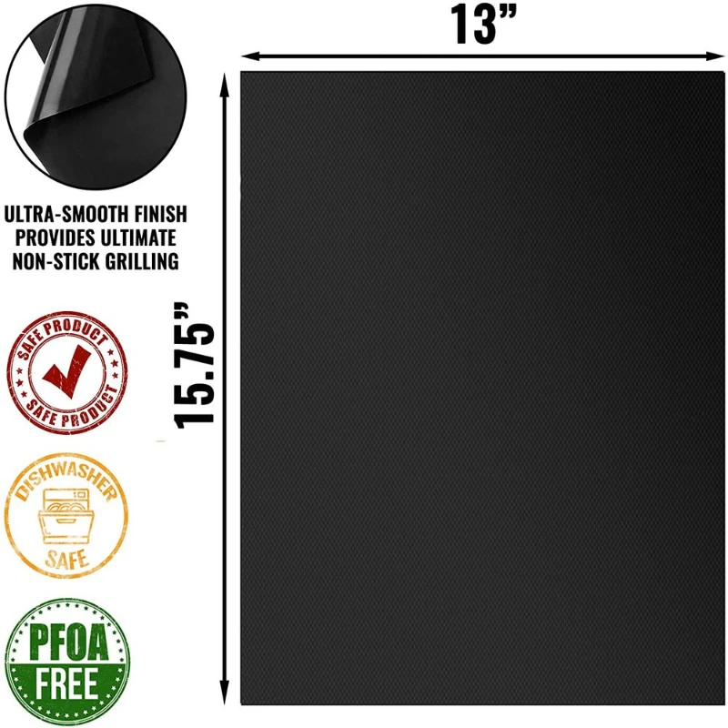 5 pçs encaixotado 33x40x0.2mm  - Super Kitchen Baking Mat avaliação e preço