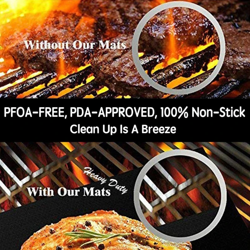 5 pçs encaixotado 33x40x0.2mm  - Super Kitchen Baking Mat avaliação e preço