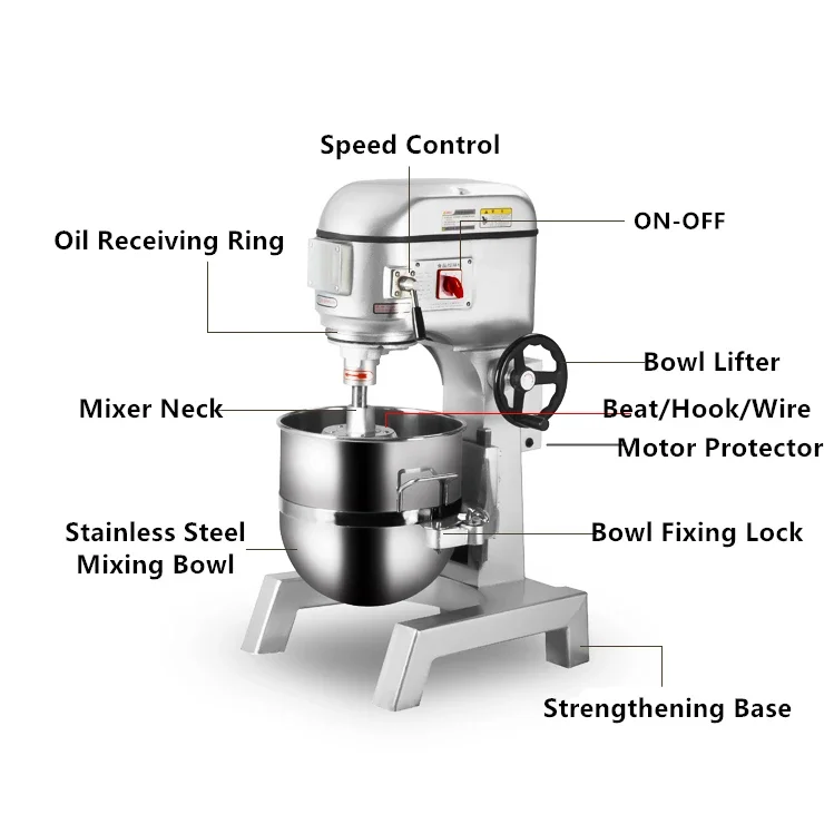 Batedeira Planetária Comercial - Commercial Kitchen For Baking avaliação e preço
