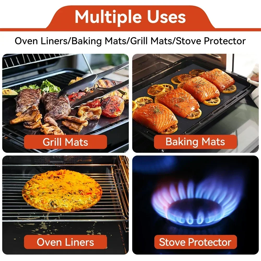Forros de forno antiaderentes  - Super Kitchen Baking Mat avaliação e preço