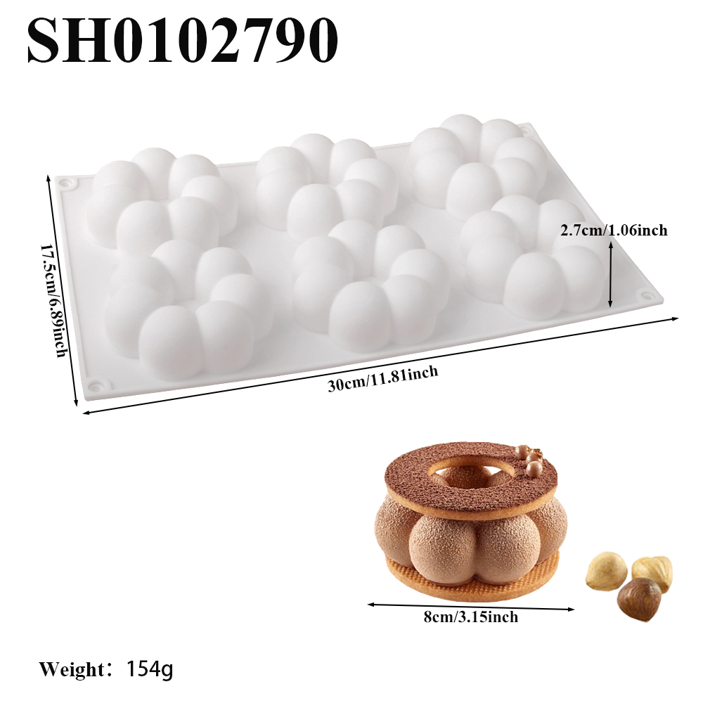 1 ou 6 células em forma de pét - Kitchen Tools For Baking avaliação e preço
