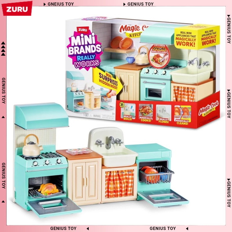 Conjunto de Cozinha Mágica Zur - Mini Kitchen Baking avaliação e preço