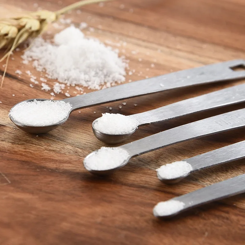 Novo 5 pçs/set mini colher de  - Mini Kitchen Baking avaliação e preço