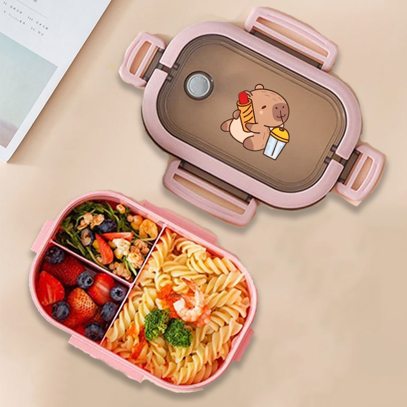 Capivara bento lancheira anime - Kitchen Baking Storage avaliação e preço