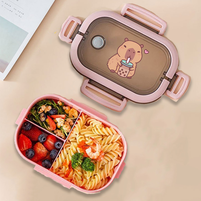 Capivara bento lancheira anime - Kitchen Baking Storage avaliação e preço