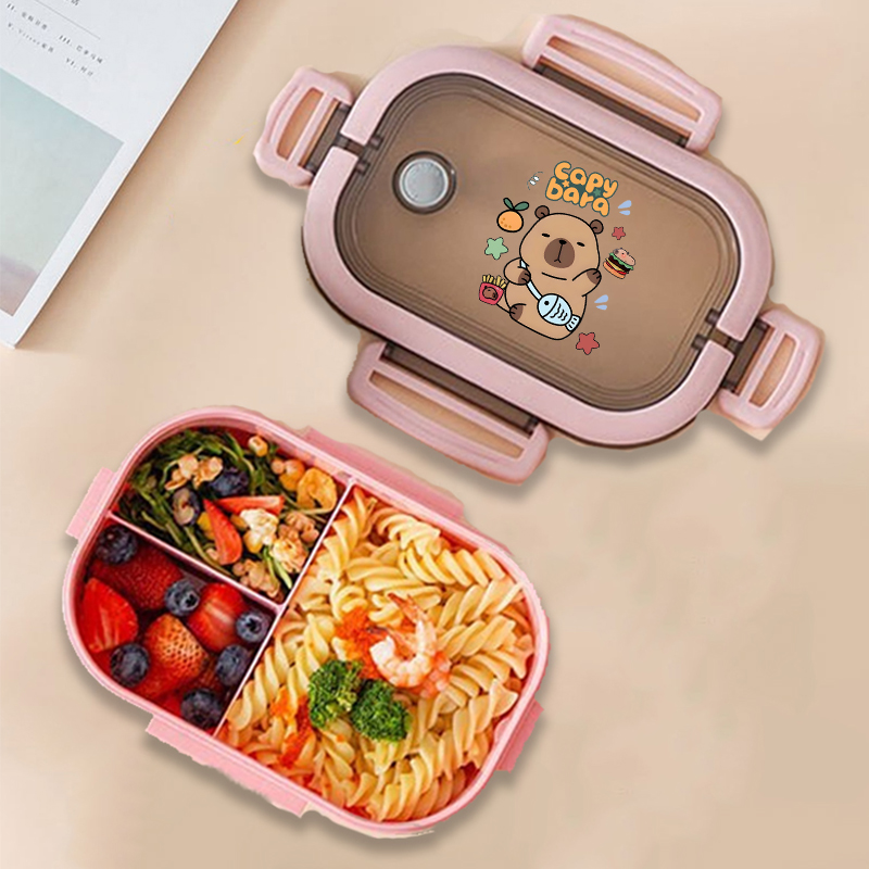 Capivara bento lancheira anime - Kitchen Baking Storage avaliação e preço