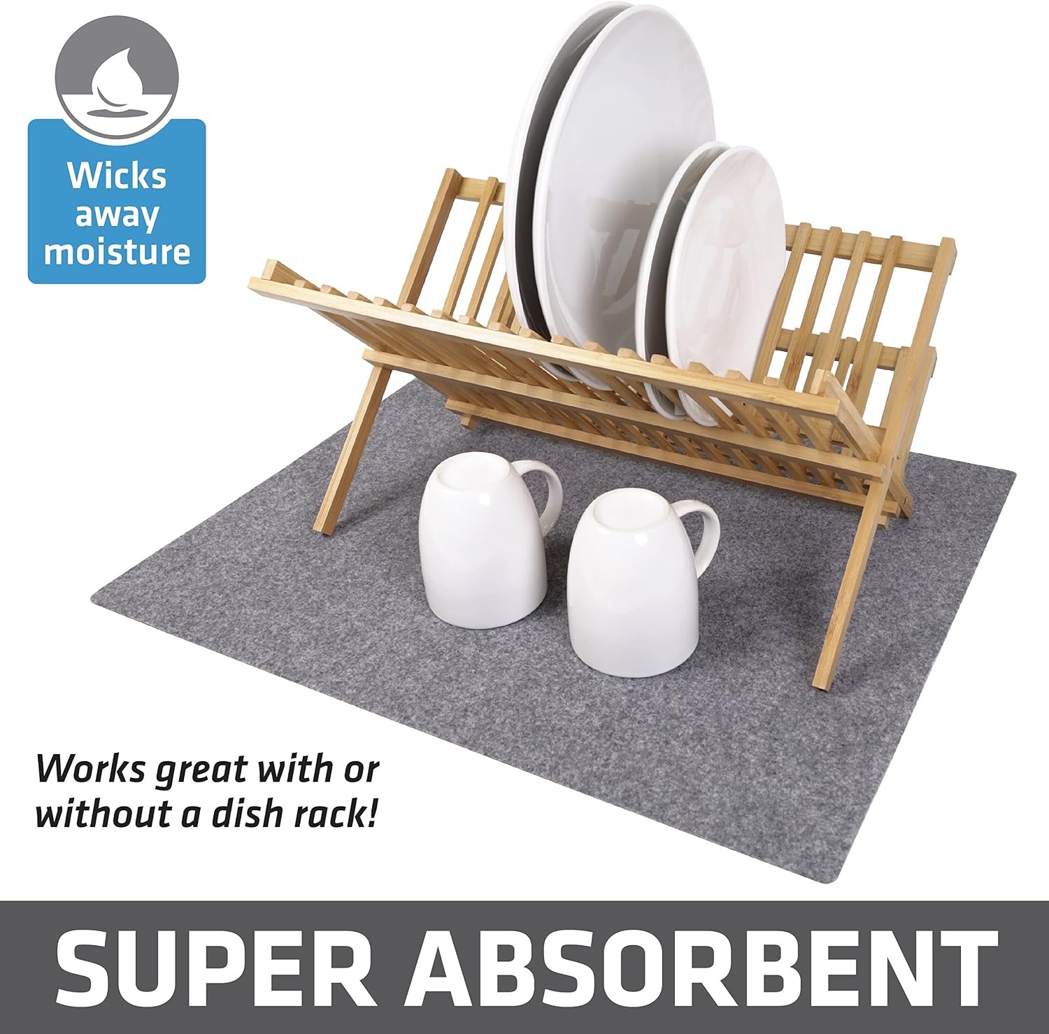 Tapete de Secagem de Louça Jum - Super Kitchen Baking Mat avaliação e preço