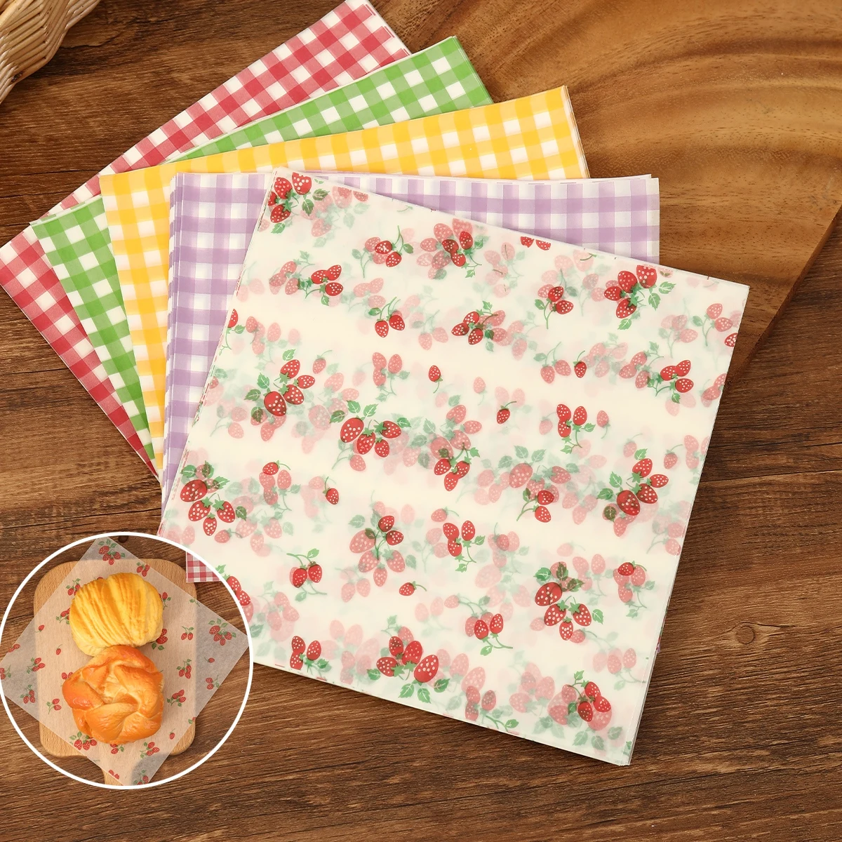 Papel de embrulho à prova de ó - Kitchen Baking Gifts avaliação e preço
