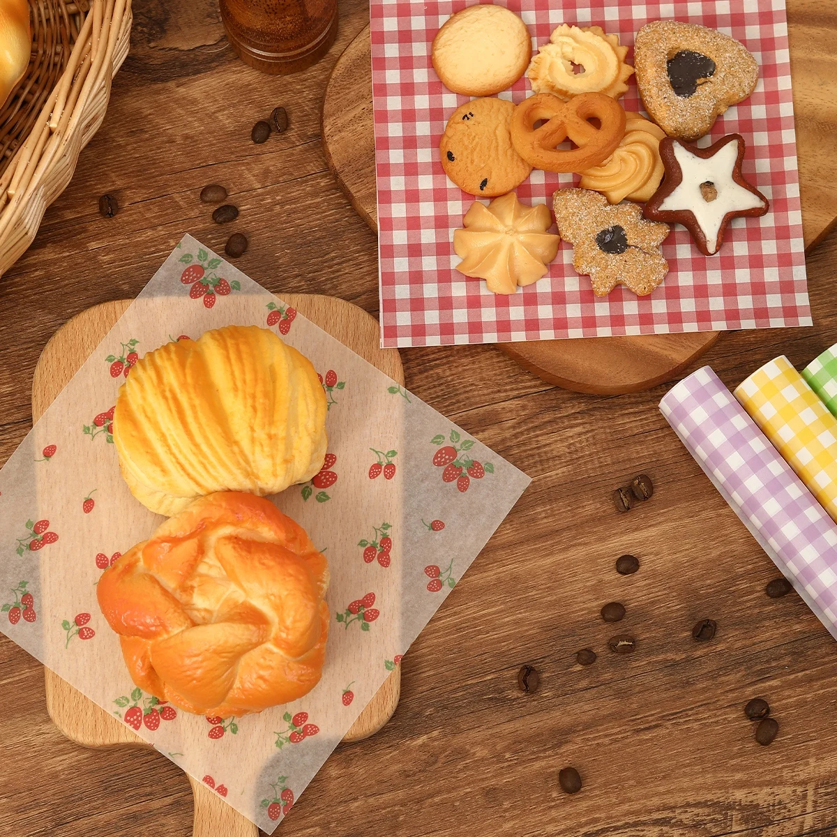 Papel de embrulho à prova de ó - Kitchen Baking Gifts avaliação e preço