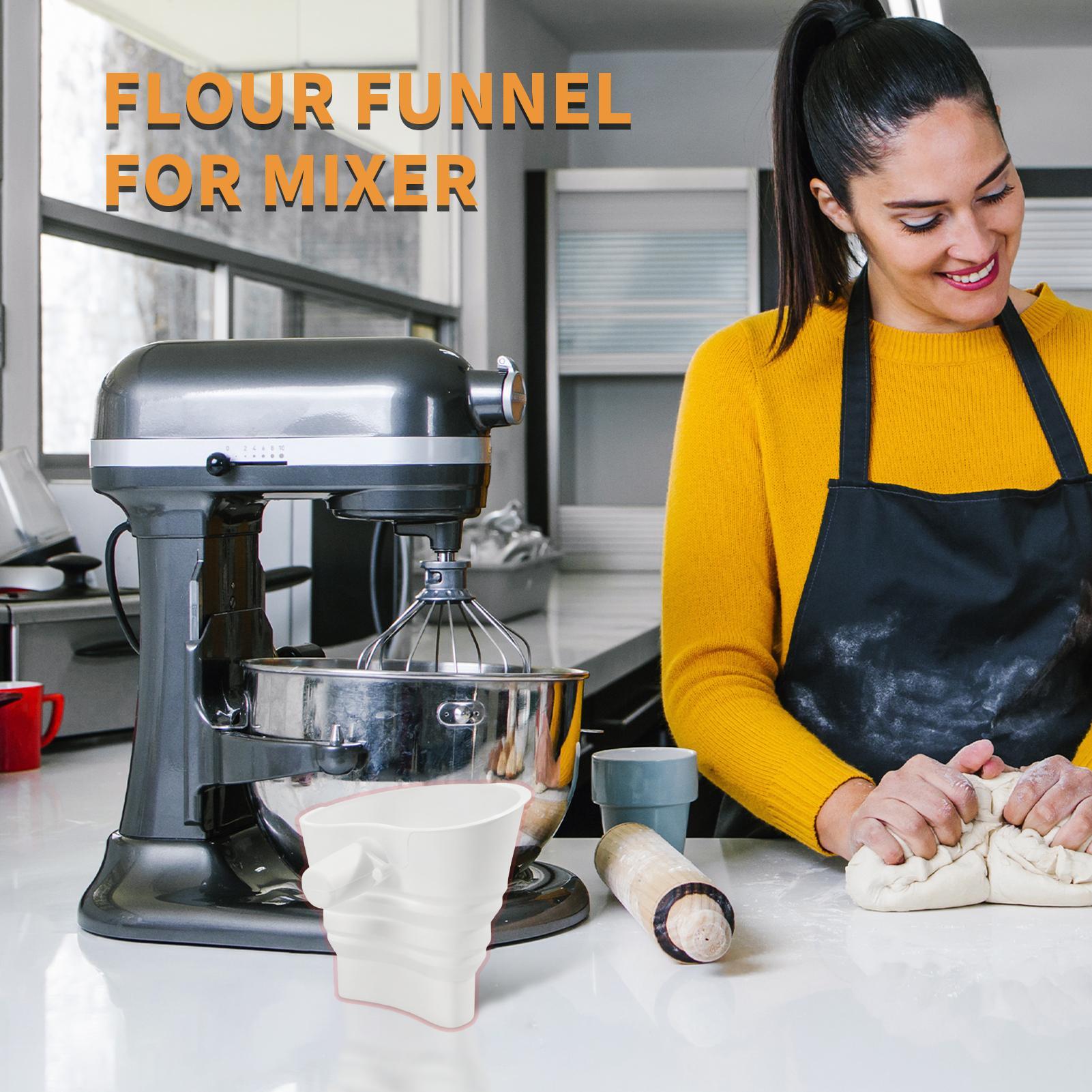 Misturador de farinha funil ma - Kitchen Aid Baking Bread avaliação e preço