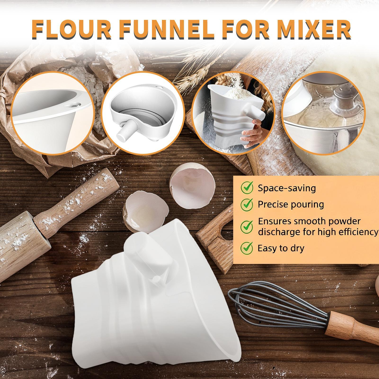 Misturador de farinha funil ma - Kitchen Aid Baking Bread avaliação e preço