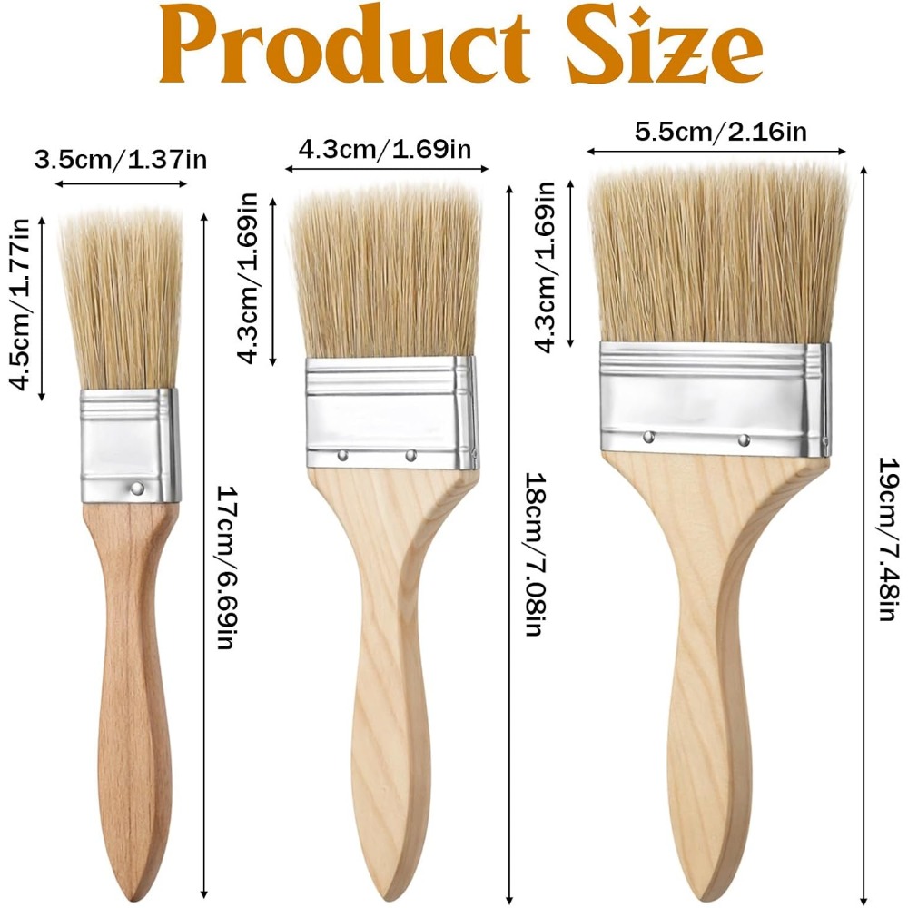 Conjunto de 3 Pincéis de Cozin - Kitchen Baking Brush avaliação e preço