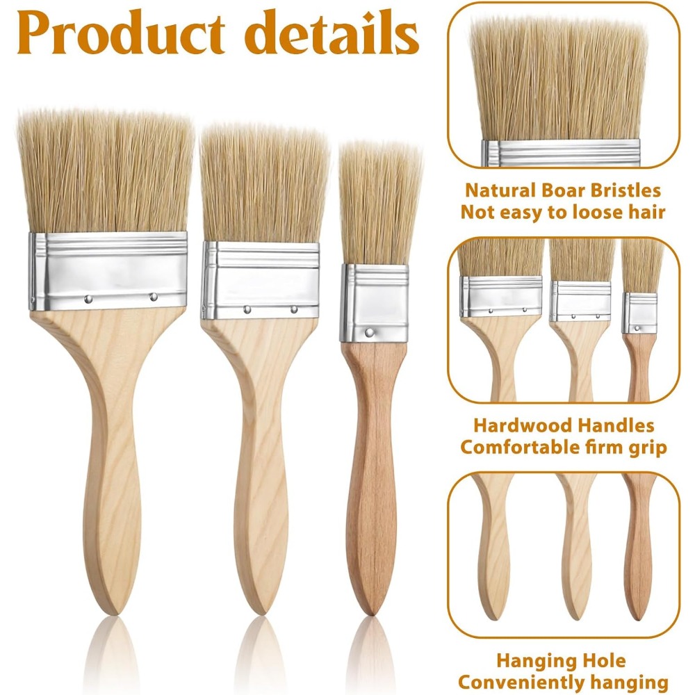 Conjunto de 3 Pincéis de Cozin - Kitchen Baking Brush avaliação e preço