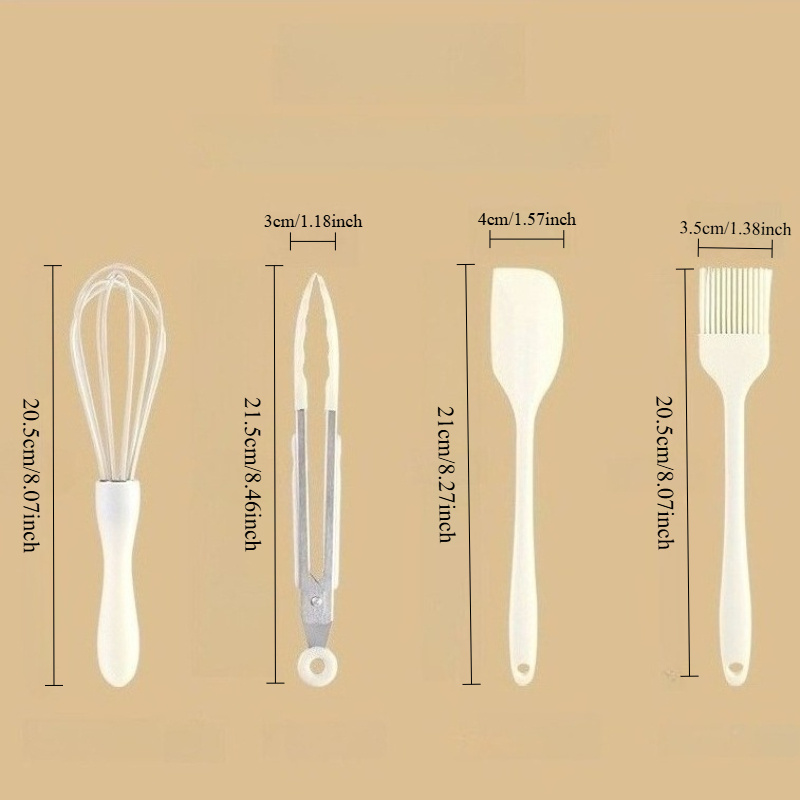 Conjunto de cozimento de silic - Kitchen Baking Brush avaliação e preço