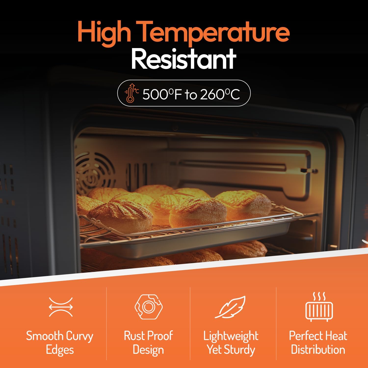 Conjunto de Assadeiras Comerci - Commercial Kitchen For Baking avaliação e preço