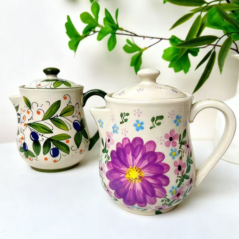 Pote de óleo de flor de cerâmi - Kitchen Queen avaliação e preço