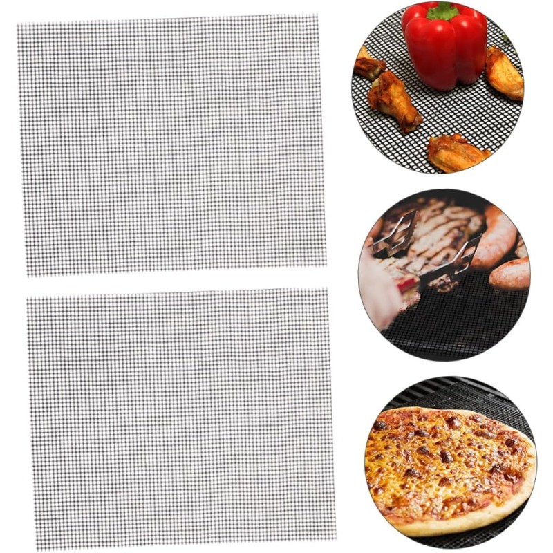 Non-Stick BBQ Grill Mesh Mat,  - Super Kitchen Baking Mat avaliação e preço