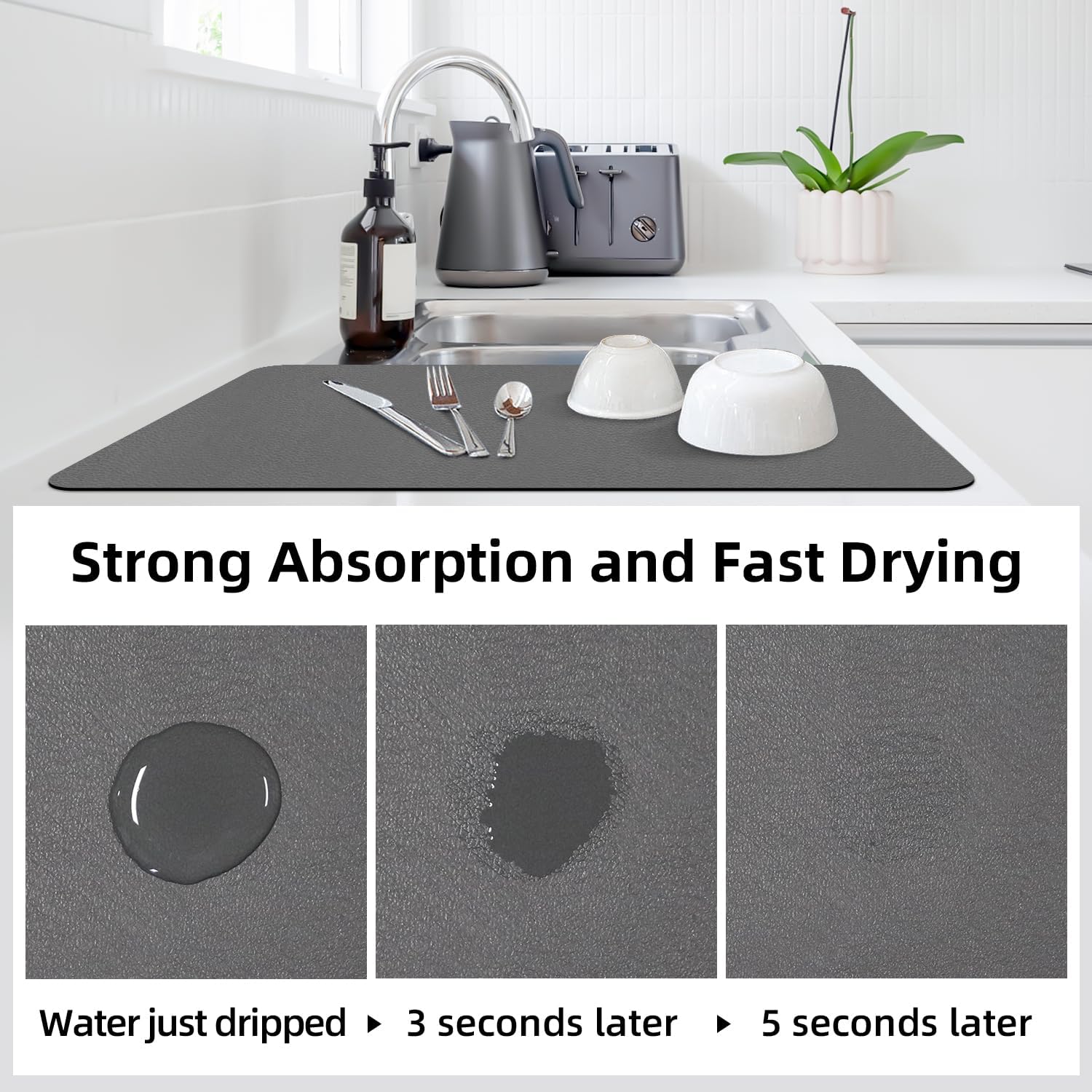 Tapete de Secagem para Cozinha - Super Kitchen Baking Mat avaliação e preço