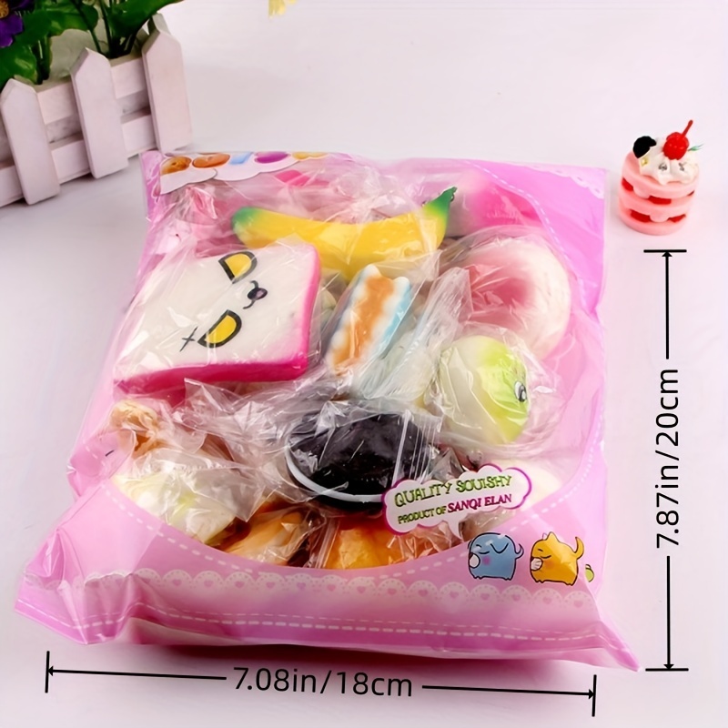 10 pçs aleatório squishes brin - Kitchen Baking Gifts avaliação e preço