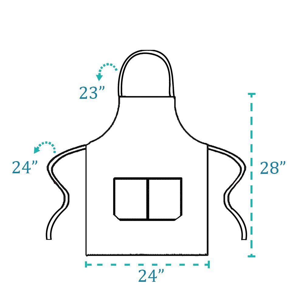 Avental unissexo com bolsos es - Kitchen Baking Drawing avaliação e preço