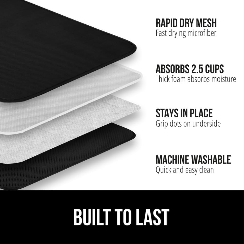 Tapete de Secagem de Microfibr - Super Kitchen Baking Mat avaliação e preço