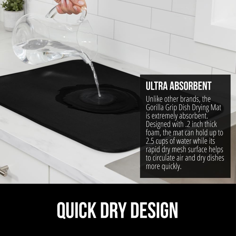 Tapete de Secagem de Microfibr - Super Kitchen Baking Mat avaliação e preço