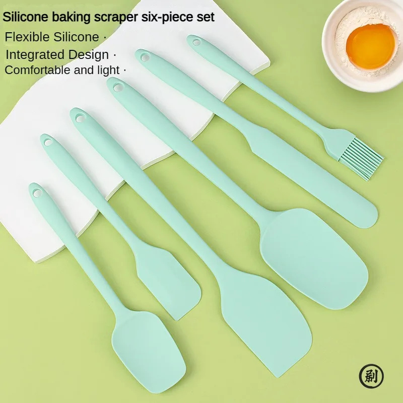 Conjunto de 6 espátulas de sil - Kitchen Baking Brush avaliação e preço