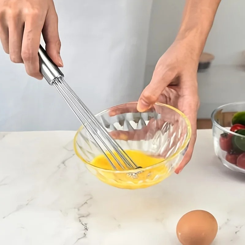 Batedor Manual de Aço Inoxidáv - Kitchen Baking Blender avaliação e preço
